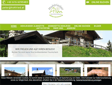 Tablet Screenshot of hohlried.at